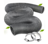 RENLXFI Tubo Flexible Manguera De Escape De Ventilación De 10m De Largo, Conducto De Extracción De Taller para HVAC/Invernadero/Espacio Reducido, Resistente Al Fuego(Dia 180mm(7 1/9in))