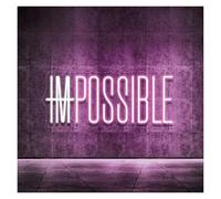 RenMebu Luz de neón LED SOY POSIBLE para letrero de neón Luz LED con brillo ajustable