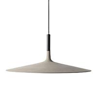 RENMIAO Luces Colgantes de Cemento LED Simple Original Retro Iluminación Colgante Industrial Lámpara de Granja para Restaurante Bar Mostrador Isla de Cocina (45 * 20 cm)