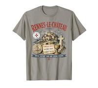 Rennes-le-Château Francia Vintage - Santo Grial & Caballeros Camiseta
