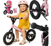 Rennmeister Bicicleta sin Pedales Infantil Bici Equilibrio A Partir de 3 Años Carga 50Kg Freno Neumáticos