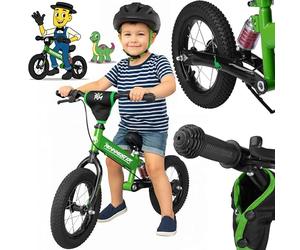 RENNMEISTERŽ Bicicleta sin Pedales, Infantil Bici Equilibrio, 3 4 5 Ańos, Juguetes Nińos, Regalos Nińa Nińo, Sillín Ajustable, Carga 50Kg, Freno Neumáticos