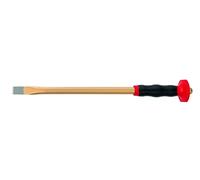 Rennsteig 361 253 1 Cincel para electricista con guardamanos, oro/rojo, 250 mm
