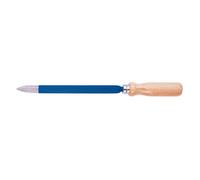 Rennsteig 462 100 0 Triangular hollow-ground rascadores, azul/Beige, 100 mm