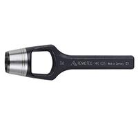 Rennsteig sacabocados de mango (Ø 30 mm, sacabocados, punzón para perforar goma, cuero, fieltro, plástico, corcho, tela, herramienta de punzonado) 1400300