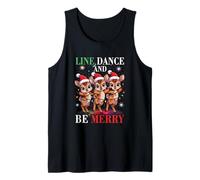 Reno Line s Dance and Be s Merry Christmas Dancing Camiseta sin Mangas