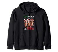 Reno Line s Dance and Be s Merry Christmas Dancing Sudadera con Capucha