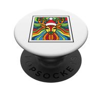 Reno Mandala Navidad PopSockets PopGrip Adhesivo