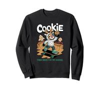 Reno Skateboarding Cookie Navidad Vacaciones Diversión Sudadera