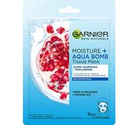 Garnier Skin Naturals Mascarilla Hydra Bomb con Granada y Ácido Hialurónico - 28 g