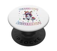 Reno War Agotado Navidad Unicornio Divertido Diseño PopSockets PopGrip Adhesivo