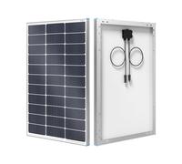 Renogy Módulo solar 16BB tipo N, 100 W, 12 V, 25 % de alta eficiencia, cargador de módulo fotovoltaico, panel solar para batería de RV Marine Rooftop Farm y otras aplicaciones fuera de la red, 500 Wh