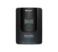 Renogy Regulador de Carga Solar MPPT 40A 12V/24V con Pantalla LCD Ajustable y Entrada DC Compatible con Módulo Bluetooth