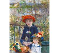 Renoir Two Sisters On The Terrace XL Giant Panel Poster (8 Sections) Póster