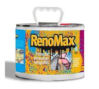 Renomax - Pintura Antigraffiti | Protector Preventivo Antigraffitis, Pinturas y Suciedad | Impermeabilizante Transparente Fácil de Aplicar, Efecto Rápido, Eficaz | Potente y Seguro para Fachadas | 2L
