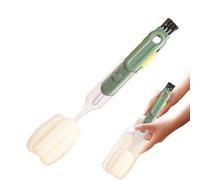 Renopfect Cepillo Limpiador de Tapas | Cepillo Fregador para Botellas De Agua | Limpiador De Tapas 5 en 1 con Larga Mano para Botellas, Tazas, Ranuras