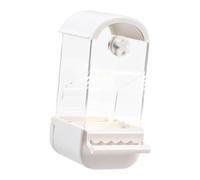 Renopfect Comedero para pájaros sin desorden, comedero para pájaros automático | No comederos para pájaros Cockatiel Dispensador de Comida Cuencos - Comedero para silvestres estilo Pole para