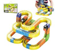 Renopfect Juego De Tren Juguete,Juguete Educativo Stem Seguro | Set De Trenes para Niños - Regalo Cumpleaños Navidad Viajes Escuela Infantil Casa Colegio Niños Niñas