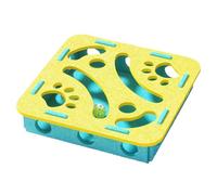 Renopfect Juguetes para Gatos Puzzle | Juego Mental Caza Interior Felpa para Mascotas | Divertido Ejercicio Entrenamiento Enriquecimiento Aburrimiento | Hora Comer Casa Balcón Hogar Viaje