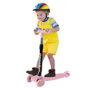 Renopfect Patinete Plegable | Patinete de Movilidad Plegable,Patinete de Ruedas con Luces LED Parpadeantes para Niños Niñas de 2 a 8 Años para Actividades Exteriores y Hogar