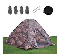 Renopfect Tienda desplegable | Tienda familiar | Toldo impermeable con protección UV Montaje instantáneo Protección solar plegable para excursiones, eventos deportivos, festivales