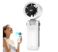 Renopfect Ventilador Personal | Ventilador Recargable USB | Batería de Larga Duración, Enfriamiento Rápido, Portátil para Casa, Estudio, Camping, Senderismo y Excursionismo