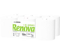 RENOVA 5601028004961 Papel Higiénico Jumbo Renovagreen - 12 Rollos Blancos
