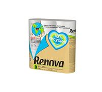 Renova ECO reciclado Papel higiénico 3 capas, 9 rollos