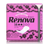 Renova First Compresas Normal Sin Alas | 16 Compresas | Ultrafinas y Super Absorbentes