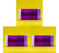 Renova Pañuelos de bolsillo Red Label Morado aroma Lavanda - 6 paquetitos (Paquete de 3)
