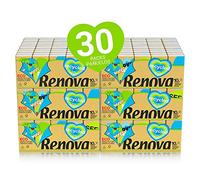 Renova Pañuelos de Bolsillo Renova Recycled | 300 paquetes (300 x 9 pañuelos) | 100% Reciclado con Ecolabel y FSC