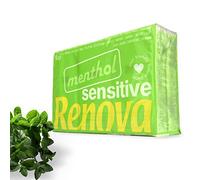 RENOVA Pañuelos de Bolsillo Sensitive, 4 Capas, 6 Paquetes, Mentol