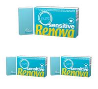 Renova Pañuelos De Bolsillo Sensitive Pure - 6 Paquetes de Pañuelos Blancos (200072942) (Paquete de 3)