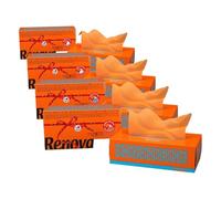 Renova Pañuelos faciales Red Label Naranjas - 80 pañuelos (Paquete de 4)