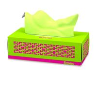 RENOVA Pañuelos Faciales Red Label, Triple Capa, 80 Pañuelos, Verde | 80 pañuelos por caja, triple capa, capa exterior verde, 22,5 x 21 cm, sin perfume