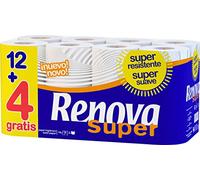 Renova Papel Higiénico Blanco - 16 Unidades