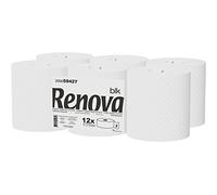 Renova Papel Higiénico Jumbo BLK | 12 Rollos de 170 Metros | Papel Blanco 2 Capas