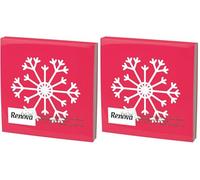 Renova Servilletas De Papel de Navidad - 20 Servilletas Navideñas Ultradecoradas (Paquete de 2)