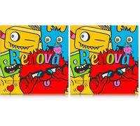 Renova Servilletas De Papel Para Niños - 20 Servilletas (Paquete de 2)