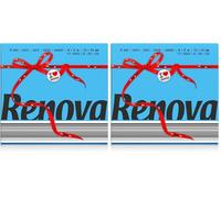 Renova Servilletas de papel Red Label Azul - 70 servilletas (Paquete de 2)