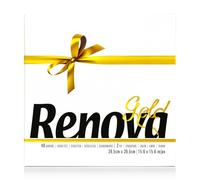 Renova Servilletas Renova Gold | 40 Servilletas Premium Blancas | Tamaño Grande | 2 Capas