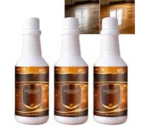 Renovador de suelo de madera profesional, 150 ml, abrillantador de suelos laminados, refrescante de suelos, suelos compuestos y linóleo, refrescante y pulido de pisos de madera de alto brillo, secado