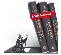 Renovatio, Sujetalibros de Metal de LOTR: Decoración de Oficina y Habitaciones de Adultos o niños, Regalo Friki, sujetalibros Antideslizantes de contrapeso, Tope y Organizador de Libros