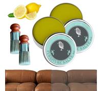 Renovex Leather Repair Cream - Shinerevive Leather & Furniture Repair Salve Applicator Brush, Evergloss Furniture Salve, Ever Gloss Leather Repair, Fix and Protect Your Leather Pieces(2pcs)