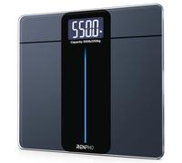 RENPHO Balanza Peso Corporal, Plataforma Extragrande 330mm, Pilas Incluidas | Bascula Peso Digital, Alta Precisión, Capacidad Extra Alta 250kg/ 550lbs, LED Pantalla, Interruptor Automático, Core 1L