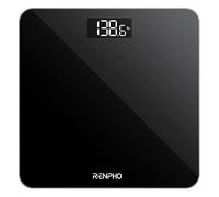 RENPHO Bascula de Baño, Alta Precisión, Pantalla LED, Perder Peso, Core 1S | Basculas Peso Corporal con Tecnología Step-On, Graduación de 50g Precisión, Uso Doméstico, Pilas Incluidas, KG/LB/ST