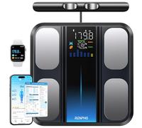 RENPHO Báscula de Peso Corporal, Báscula de Baño Inteligente de 8 Electrodos con IMC, Grasa Corporal, Masa Muscular, Seguimiento Fitness, Monitor de Composición Corporal de Alta Precisión