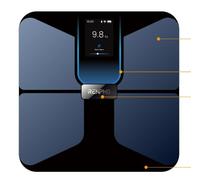 RENPHO Báscula inteligente para peso corporal con 18 métricas, báscula de grasa corporal con pantalla TFT LCD, báscula Wi-Fi con IMC, grasa corporal y masa muscular, recargable, Elis Nova