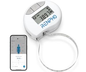 RENPHO Cinta Métrica Inteligente con App, Medición Circunferencia Corporal