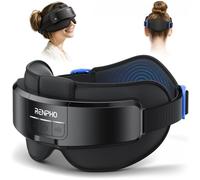 RENPHO Eyeris Masc Masajeador de Cabeza y Ojos, Máscara Ocular Térmica para Migrañas, Masajeador para Dolor de Cabeza en Frente, Regalos de Cumpleaños para Mujeres y Hombres